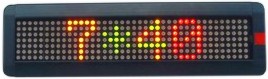 China single line LED scrolling message sign on sale