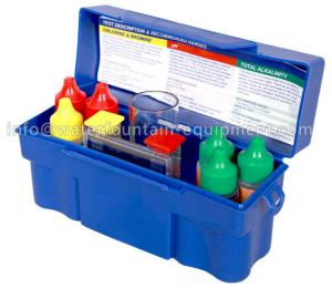 China Chlorine Test Kit Swimming Pool Accessories For Spa Water 7 - Way Test on sale