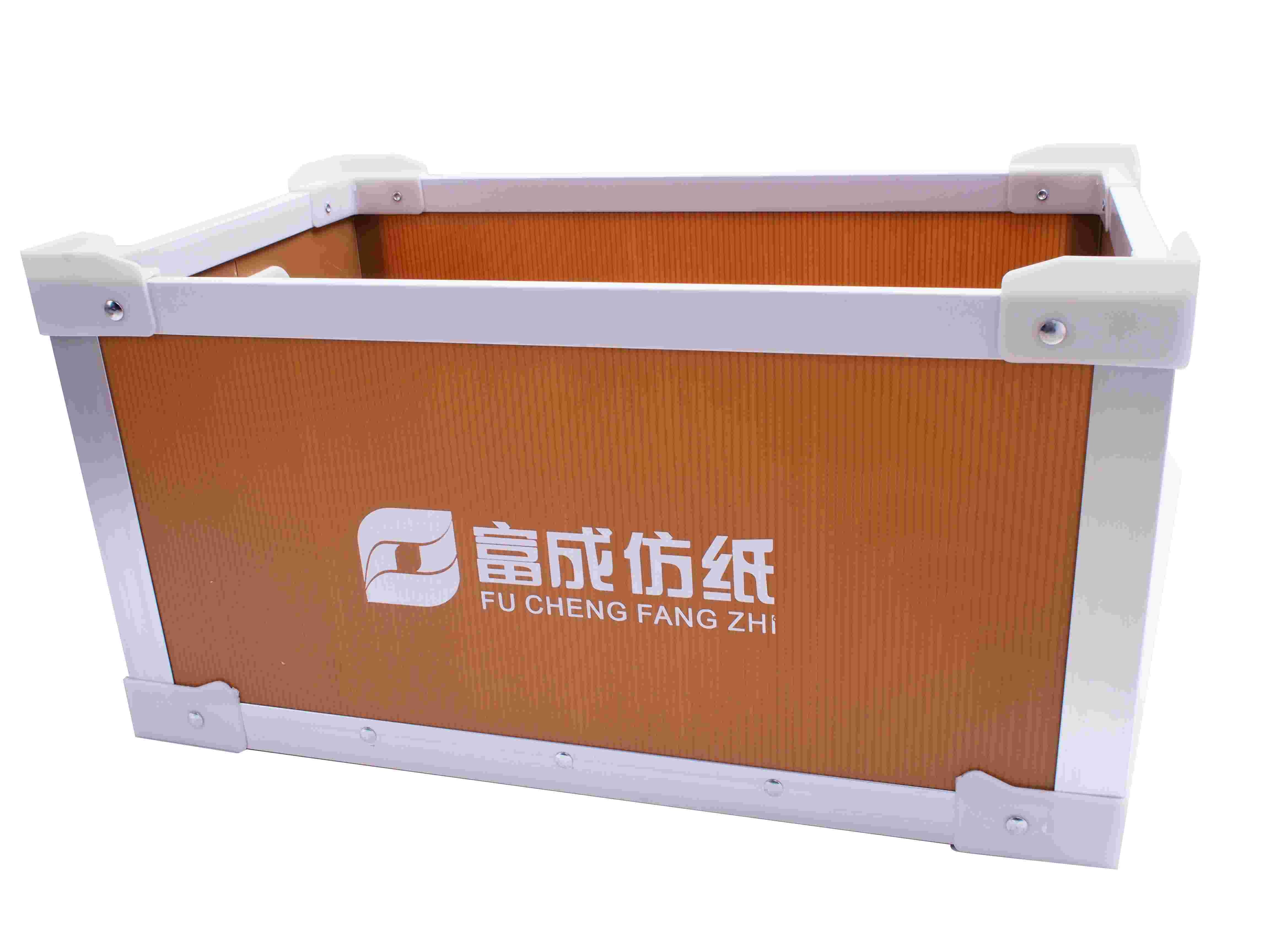 China RoHs Auto Parts PP Corrugated Plastic Tote Boxes Moisture Resistant on sale