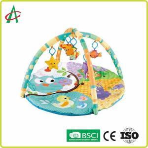 Best 100% Polyester Washable Portable Baby Activity Play Gym Mat Infant Toddlers wholesale