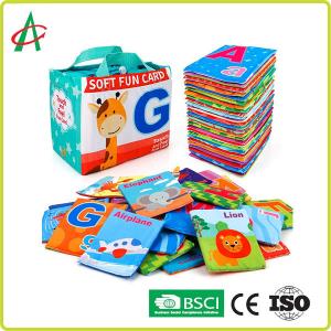 Best No Fading Educational Polyester Soft Books For Infants wholesale
