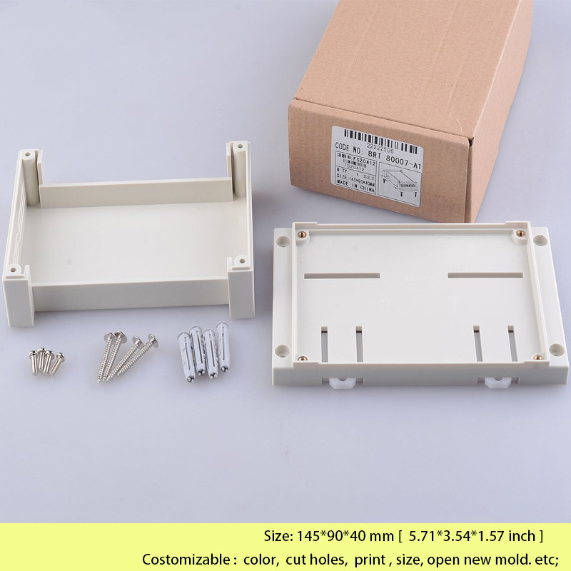 Best PLC Din Rail Enclosure For Electronic Diy Switch Box Cable Junction Box 145*90*40 Mm wholesale
