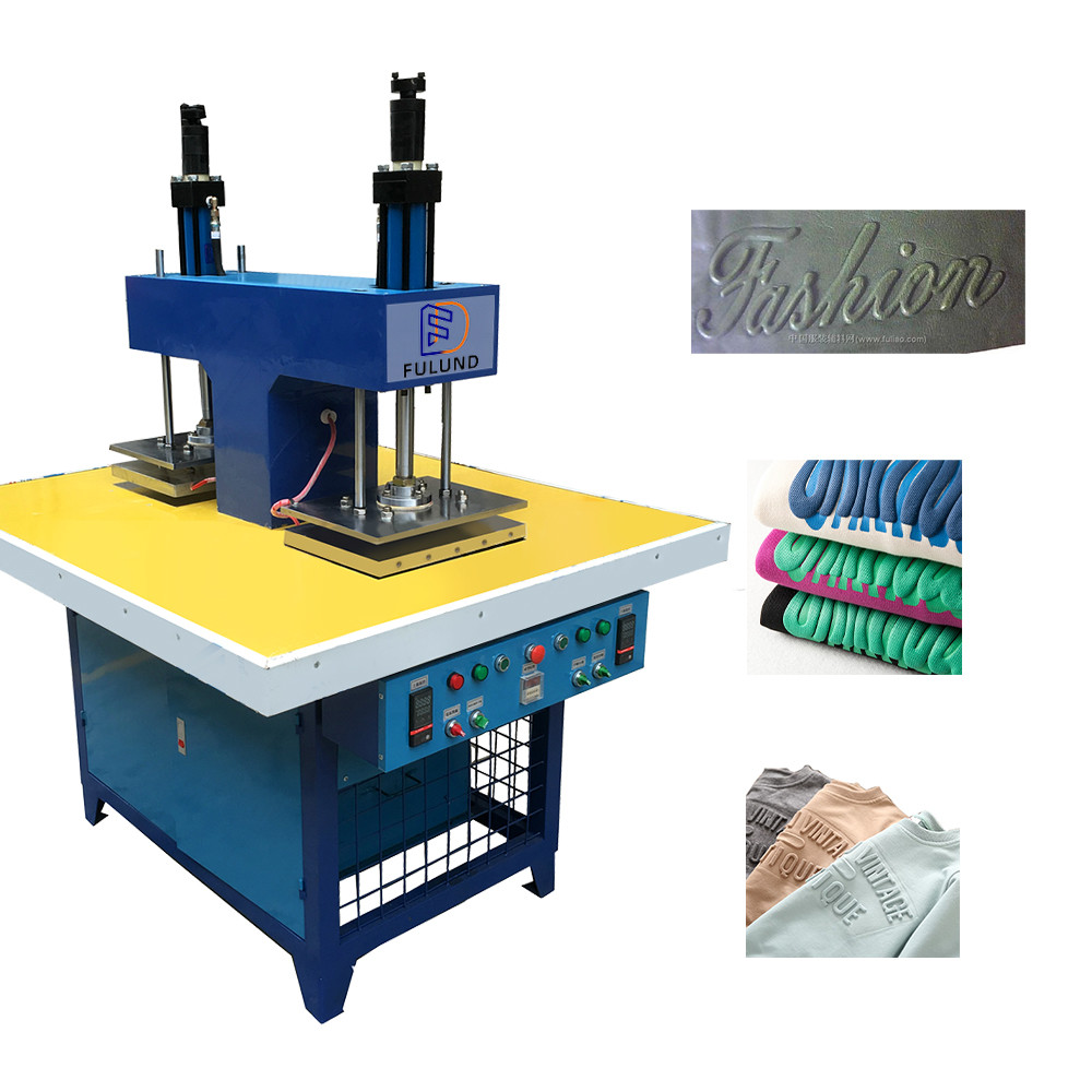 China Embossed silicone embossing machines t shirt printing machine price in south africa on sale