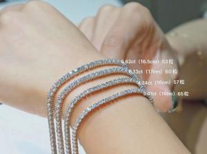 Best 1 to 20 Carat Diamond Tennis Bracelet in 14k White or Yellow Gold DEF VVS1 diamond tennis bracelets for women wholesale