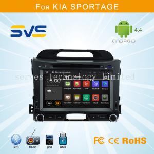 China Android 4.4 car dvd player GPS navigation for KIA Sportage R 2010-2014 quad core in Dash on sale