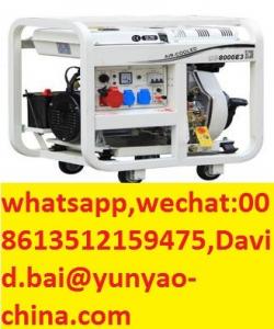 Best ome Use 2-10KVA Air Cooled Diesel Electric Generator Silent 5KVA AC Single Phase wholesale