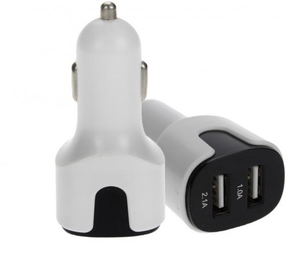 Cheap Dual USB led luminous car charger new fast USB car charger adapter quick charge USB3.0 for sale