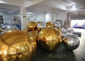 China Custom Inflatable Decoration Mirror Ball Logo printing Environmental Friendly on sale