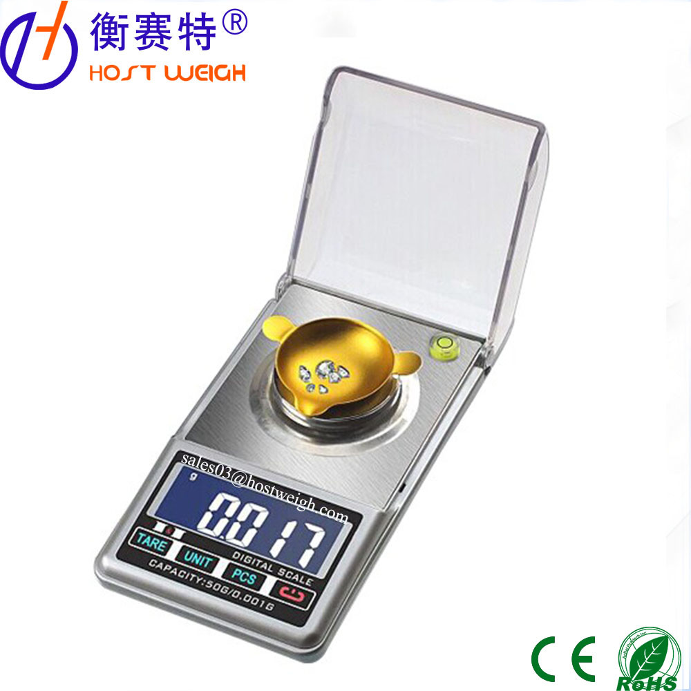 Best 30*0.001g Digital Pocket Scale Gold Silver Jewelry Weight Balance Tool Device wholesale