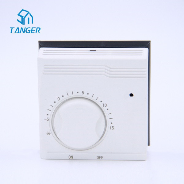 China Single Room Thermostat With Frost Protection -5 To 15c Single Pole Throw Surface Mount on sale