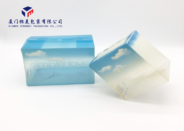 Retail Packaging PET Plastic Box Automatic - Lock Bottom Environmental Friendly
