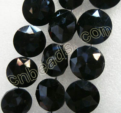 large round black diamond crystal beads wholesale from China beads factory