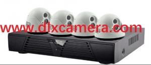 China Indoor 1080TVL 4chs Analog IR dome camera DVR kit with 10inch display Dome camera 10inch display DVR cctv camera kit on sale