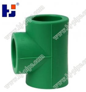 Plastic pipe fittings PPR equal tee