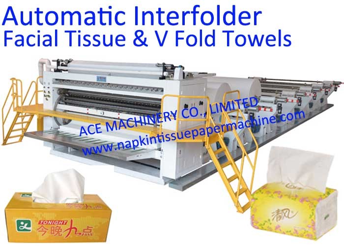 China Full Automatic Facial Tissue Paper Making Machine Separate Motor Driven on sale