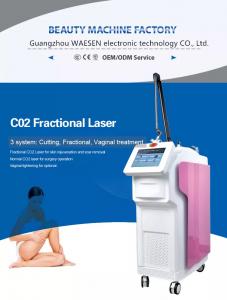 China CE Approved Medical Fractional Co2 Laser Resurfacing Machine 40W 10600nm on sale