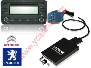 China Citroen RD3 RM2 RB2 USB SD AUX MP3 Interface Adapter (YATOUR Car Digital CD Changer) on sale