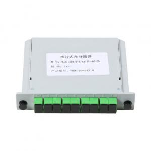 China Optical Fiber Splitter PLC Type/Insert Type SC Interface 1 Point 8 Way 1 Point 8 Way Splitter on sale