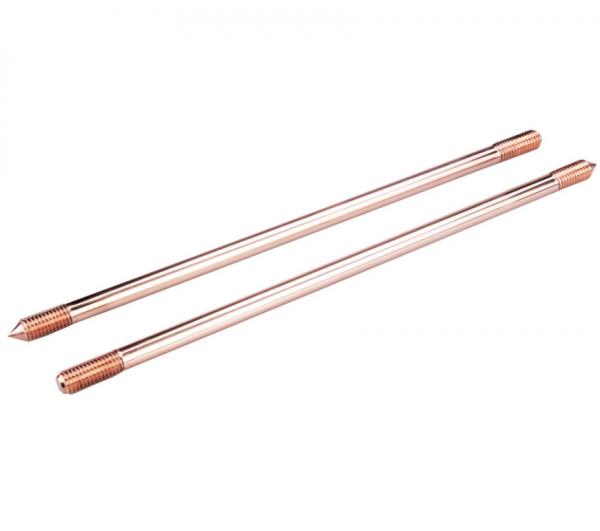 Cheap Copper-Bonded Ground Rod,Pointed/Copper Clad Steel Ground Rod for sale