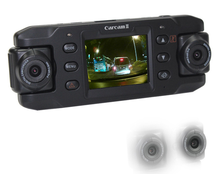 Best GPS G-sensor Dual car record camera wholesale