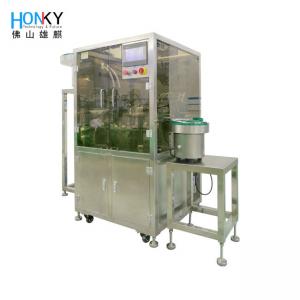 China Full Automatic 55Bpm Perfume Sample Bottle Filling Machine With High Speed Filling Pump For The Perfume Sample Filling on sale