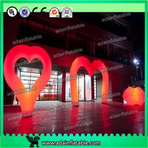 Best Valentine'S Day Decorative Inflatable Lighting Balloon Colorful Love Letters Shaped wholesale