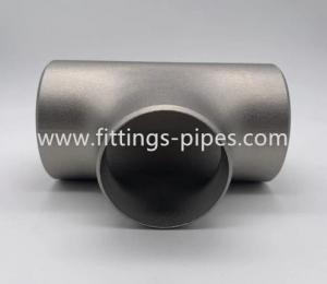 China Dn400 16 Inch Stainless Pipe Tee Pressure Connector Fitting on sale