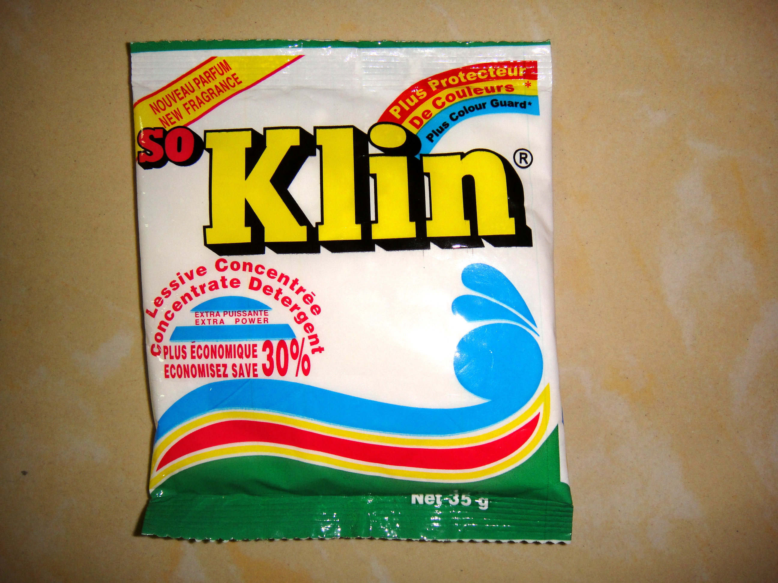 Best So Klin detergent machine or hand washing powder 35g, detergent soap OEM wholesale