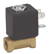 China High Performance Brass Electric Iron Solenoid Valve Direct Acting 2 Way on sale