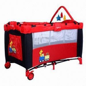 China Baby Playpen with Iron Frame and 210D Fabric on sale