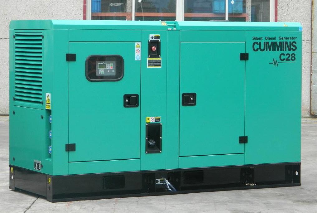 China 3 Pole CUMMINS Diesel Generator Set , 25KVA / 20KW Silent Diesel Generator Set For Home on sale