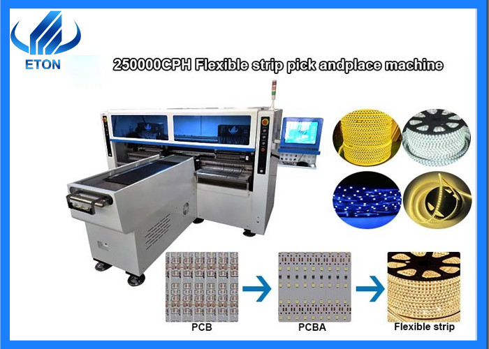 China Highspeed SMT Mounter With 68 Nozzles 250000CPH For No Wire Strip on sale