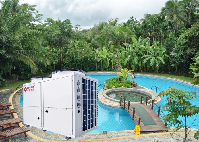 China 36KW 380V School Hotel Swimming Pool Heater Solar Heat Pump Water Heater on sale