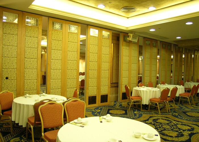 Dancing Room Movable Partition Walls , Demountable Partition Wall