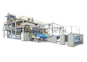China SS 1600mm PP Polypropylene Non Woven Fabric Manufacturing Machine on sale