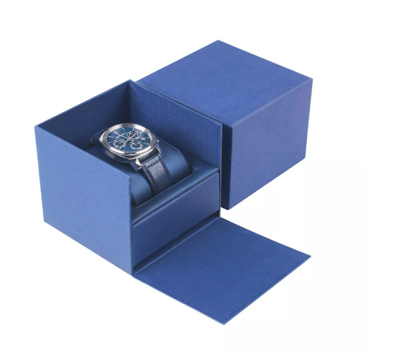 China Custom Square World Cover Mens Watch Jewelry Box With Pillow on sale