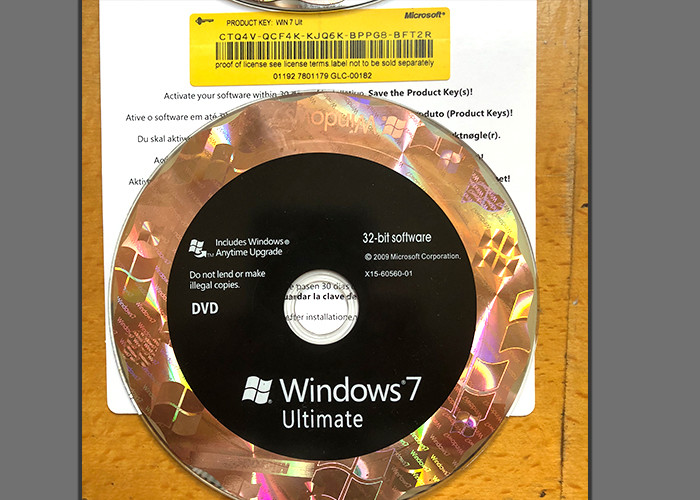 Best 64bit Windows 7 Ultimate ISO Full Version , Windows 7 Ultimate Genuine Key For PC wholesale