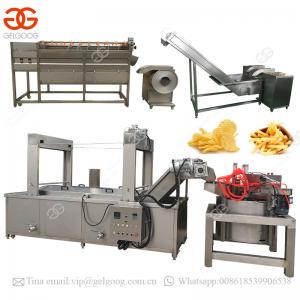 Best Hot Sale Electric Heating Fully Automatic Potato Chips Production Line wholesale