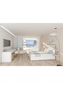 Best High End White Bedroom Furniture Sets For 5 Star Hotel Guest Room wholesale