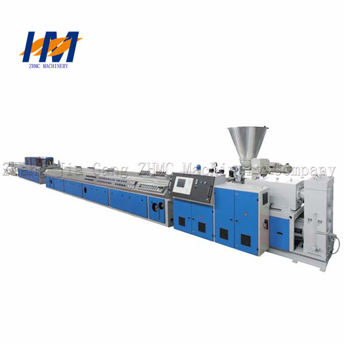China Plastic PVC Pipe Extrusion Line For Drainage Sewer Water Supply Electrical Conduit Tube on sale