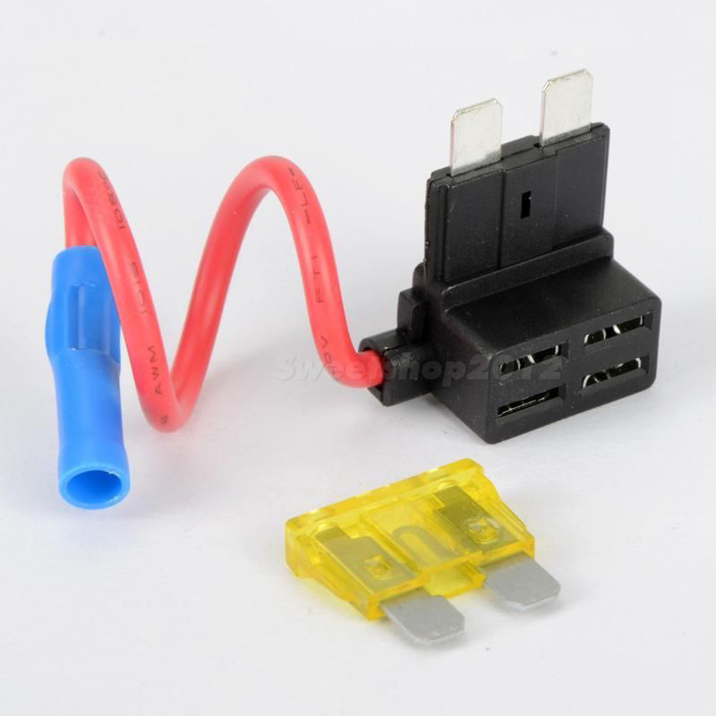 Best 10 AMP ADD-A-CIRCUIT BLADE STYLE ATM LOW PROFILE MINI FUSE HOLDER wholesale