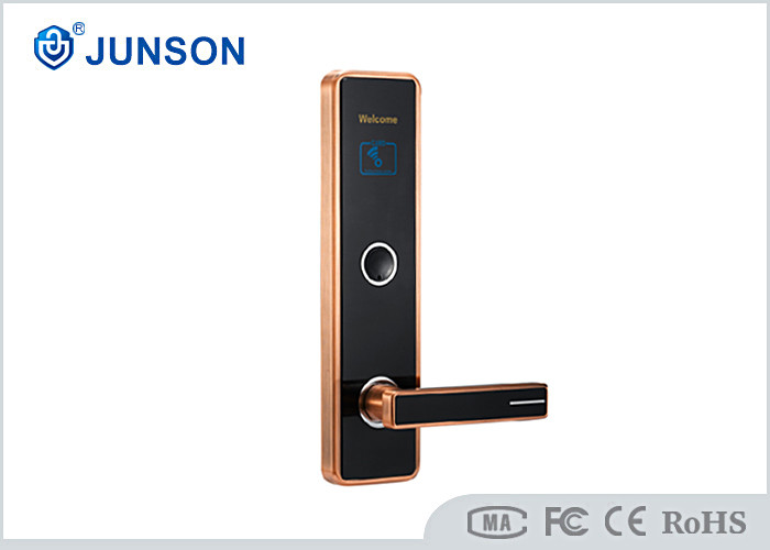 China Copper Zinc Alloy 0.2A 200mA IC Card Door Locks 5cm Sensor on sale