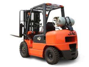 Best Efficient Dual Fuel Forklift , Load Capacity 3 Ton Gasoline Lpg Forklift wholesale