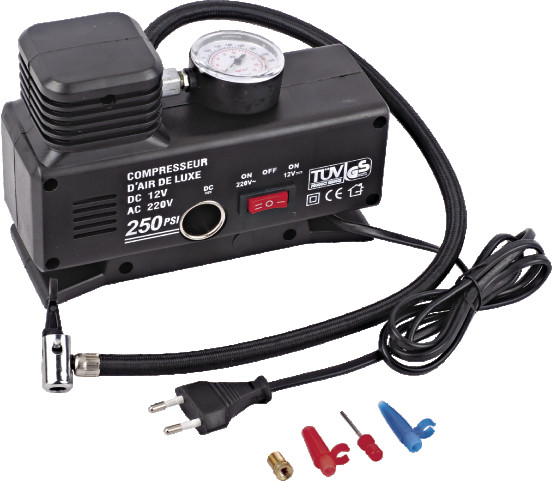 China DC12V Handy 250PSI Mini Air Compressor For Car Tires on sale