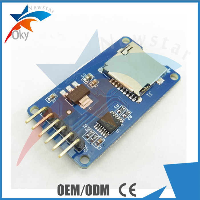 China Micro SD card mini TF card reader Module for Arduino / Slot TF Storage Card Socket Reader on sale