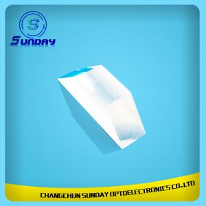 China 0.5mm-600mm Dove Prism Optical Prism Bk7k9 Sapphire Fused Silica ZnSe CaF2 Si Ge  Coated AR, HR, Al, Silver, Gold on sale
