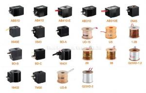 China Air Solenoid Valve Coils For Two Position Two Way Water Valve DC24V AC220V on sale