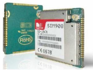 China SIM908--Quad-Band GSM/GPRS+GPS 3 in 1 MODULE,850/900/18001900MHz module on sale