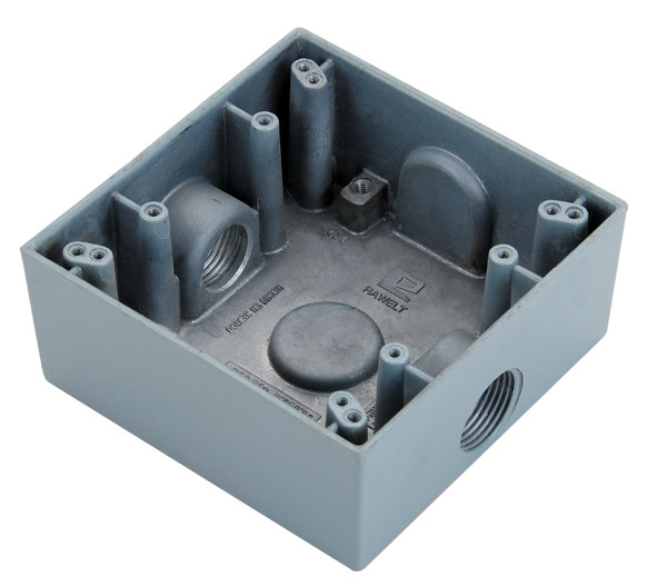 Best Square Watertight / Waterproof Electrical Box 1/2" 3/4" Size To Protect Conductors wholesale