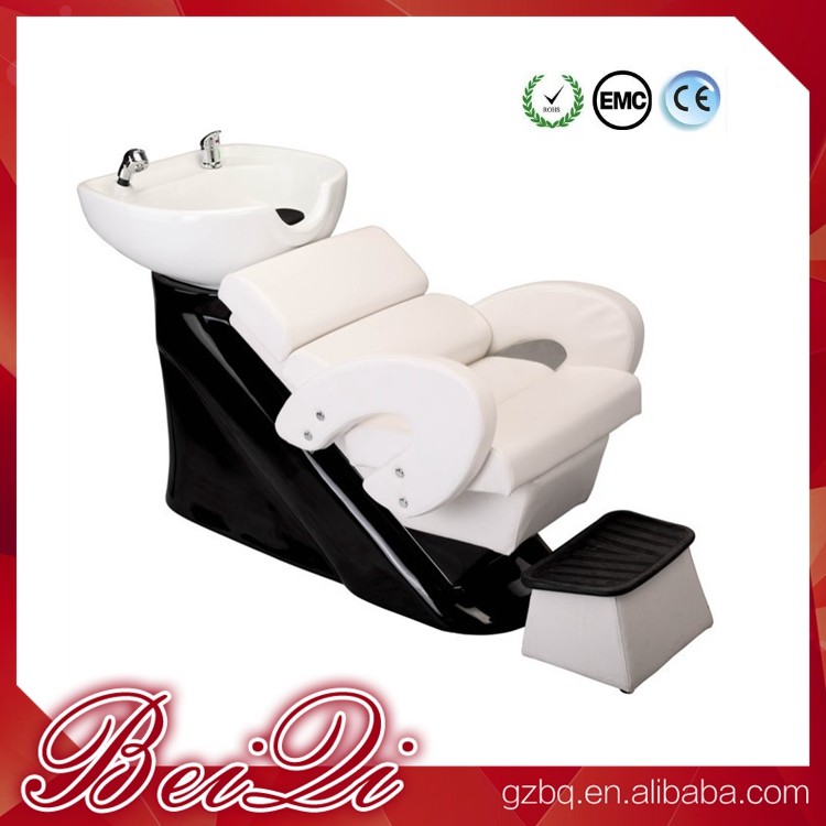 China Hair shampoo station wholesale salon furniture luxury massage shampoo chair wash unit for sale